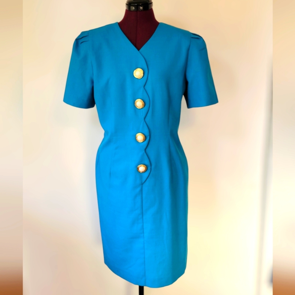 Halmode Petites vintage dress